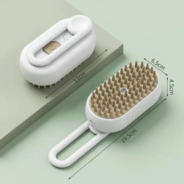 Brosse à vapeur pour chien/chat 3 en 1 – Image 5